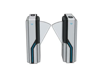 Flap Gate ประตูบานปีกผีเสื้อ