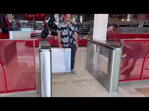 ผลงานการติดตั้งสวิงเกตที่โชว์รูม YSS