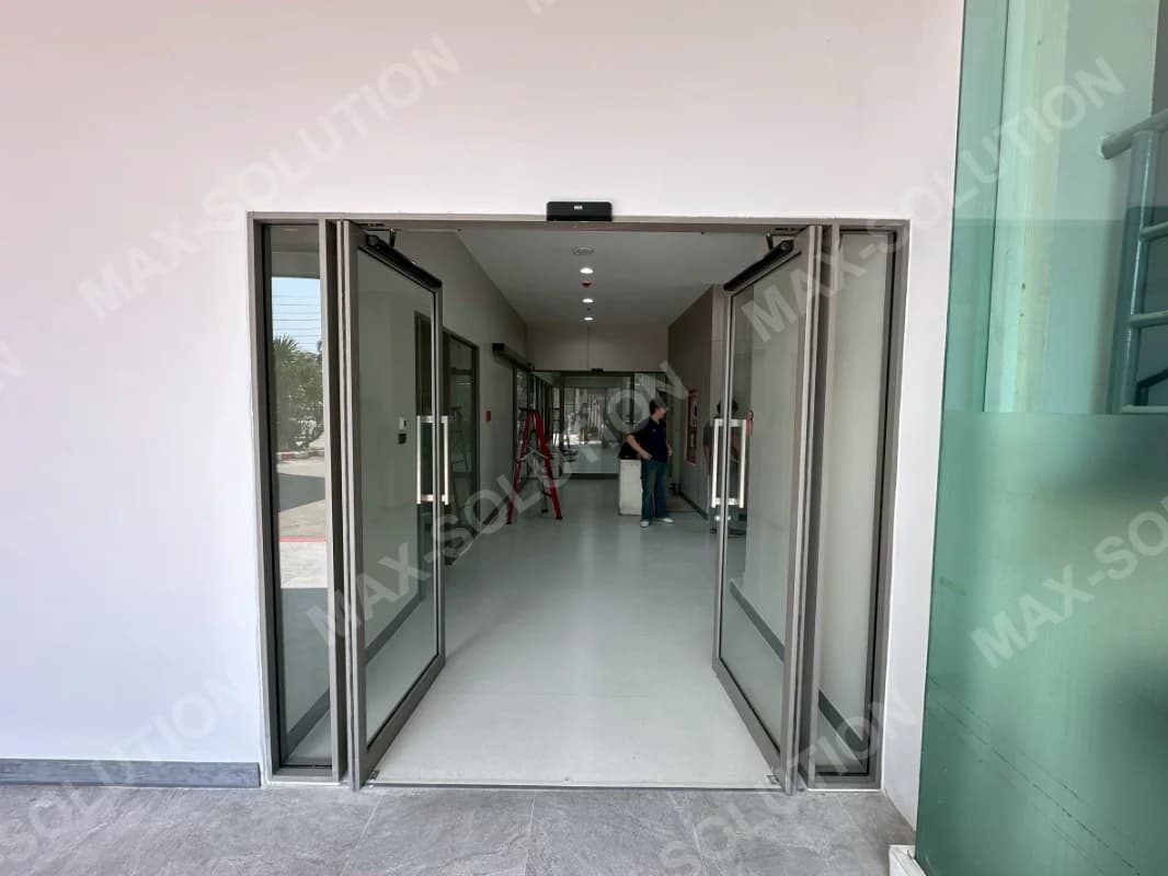 ผลงานติดตั้ง SWING AUTO EZY รพ.เกษมราษฏร์ บางแค กรุงเทพฯ | MAX-SOLUTION