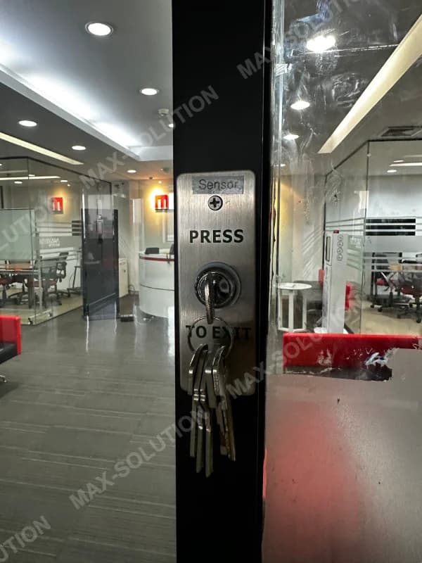 ผลงานติดตั้ง ประตูสไลด์อัตโนมัติ DORMAKABA บจก.มาเยคาว่า กรุงเทพฯ | MAX-SOLUTION (รูปที่ 3)