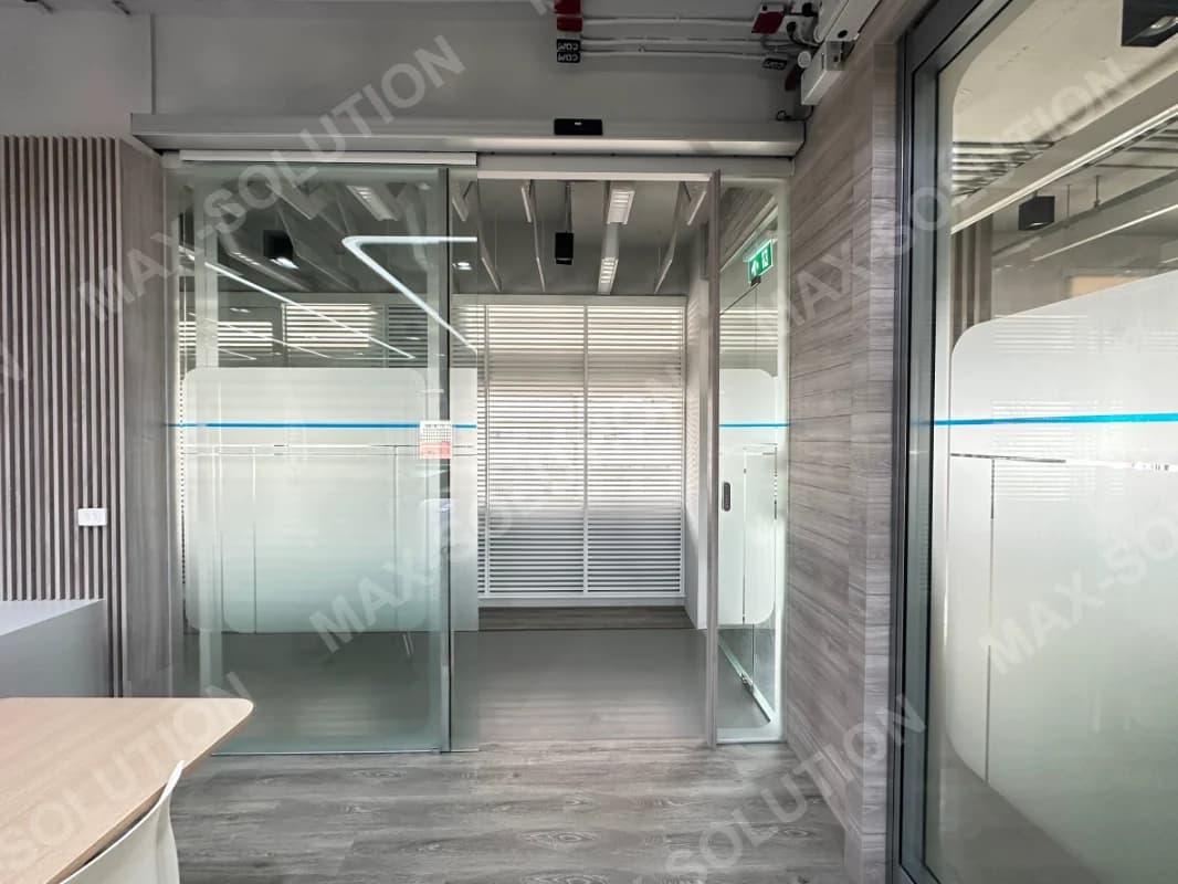 ผลงานติดตั้ง Auto Door DORGEN คณะพาณิชยศาสตร์ จุฬาฯ กรุงเทพฯ | MAX-SOLUTION (รูปที่ 2)