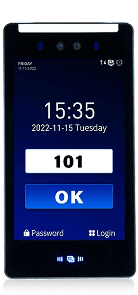 JOB CODE ระบุรหัสงานก่อนลงเวลา เครื่องสแกนใบหน้า M7 MAX SOLUTION