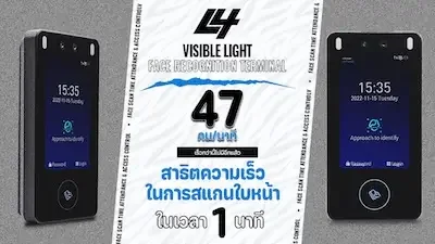 ทดสอบความเร็วในการสแกนใบหน้าในเวลา 1 นาที