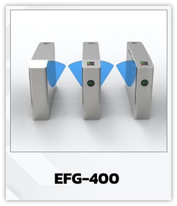 EFG400-ประตูกั้นไฟฟ้าแบบปีกผีเสื้อ-Flap Gate